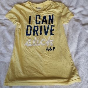 Abercrombie & Fitch I can drive stick tee